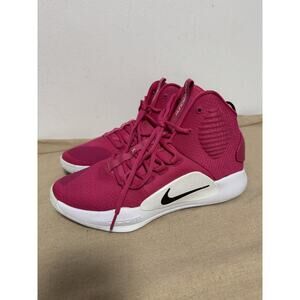 Nike Hyperdunk X Basketball Shoes Mens Size 9.5 Pink White Zoom AO7893-601